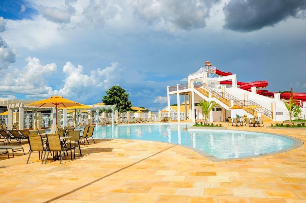 Lacqua Diroma Oficial - Diroma Acqua Park Incluido - Com Roupa De Cama E Banho Калдас-Новас Екстер'єр фото