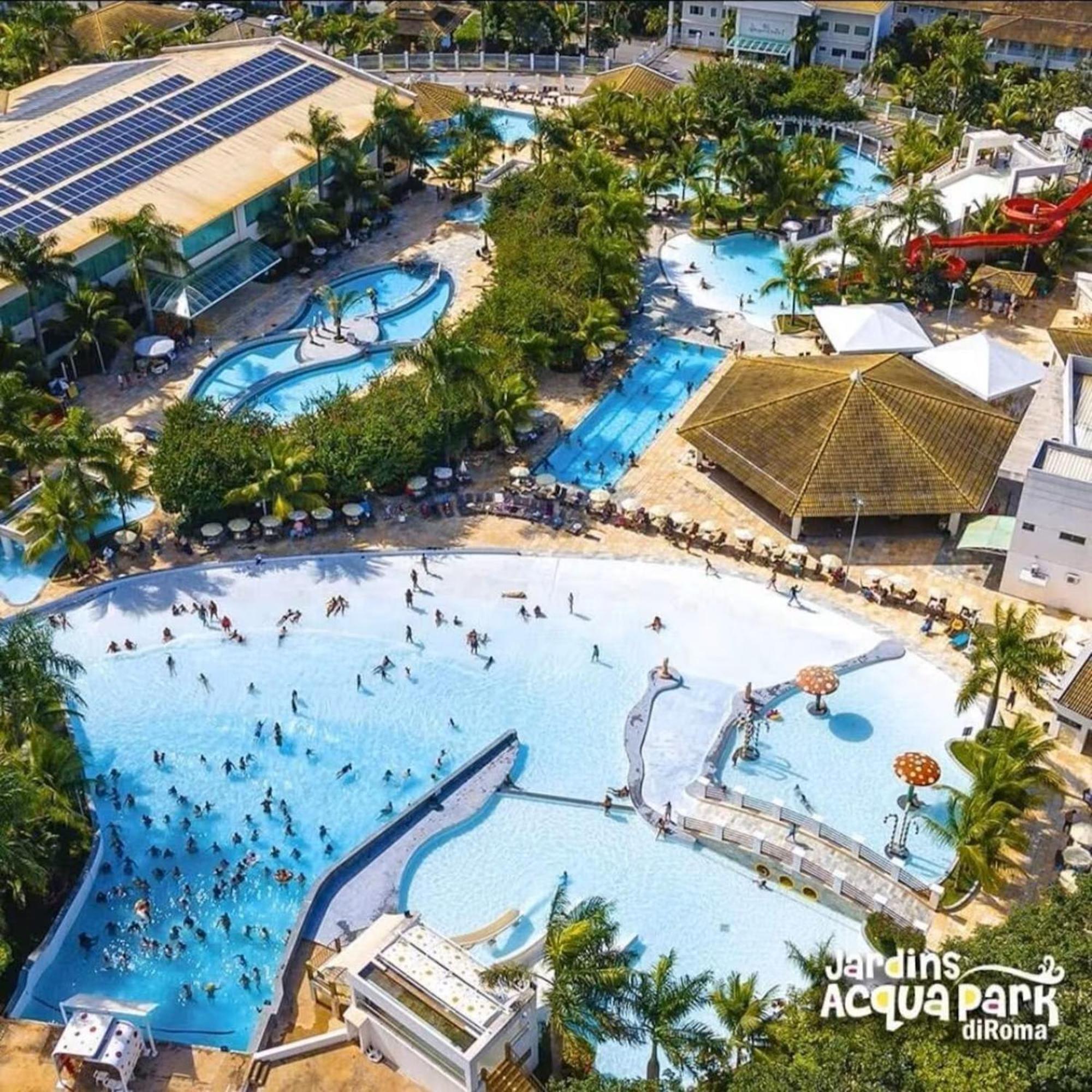 Lacqua Diroma Oficial - Diroma Acqua Park Incluido - Com Roupa De Cama E Banho Калдас-Новас Екстер'єр фото
