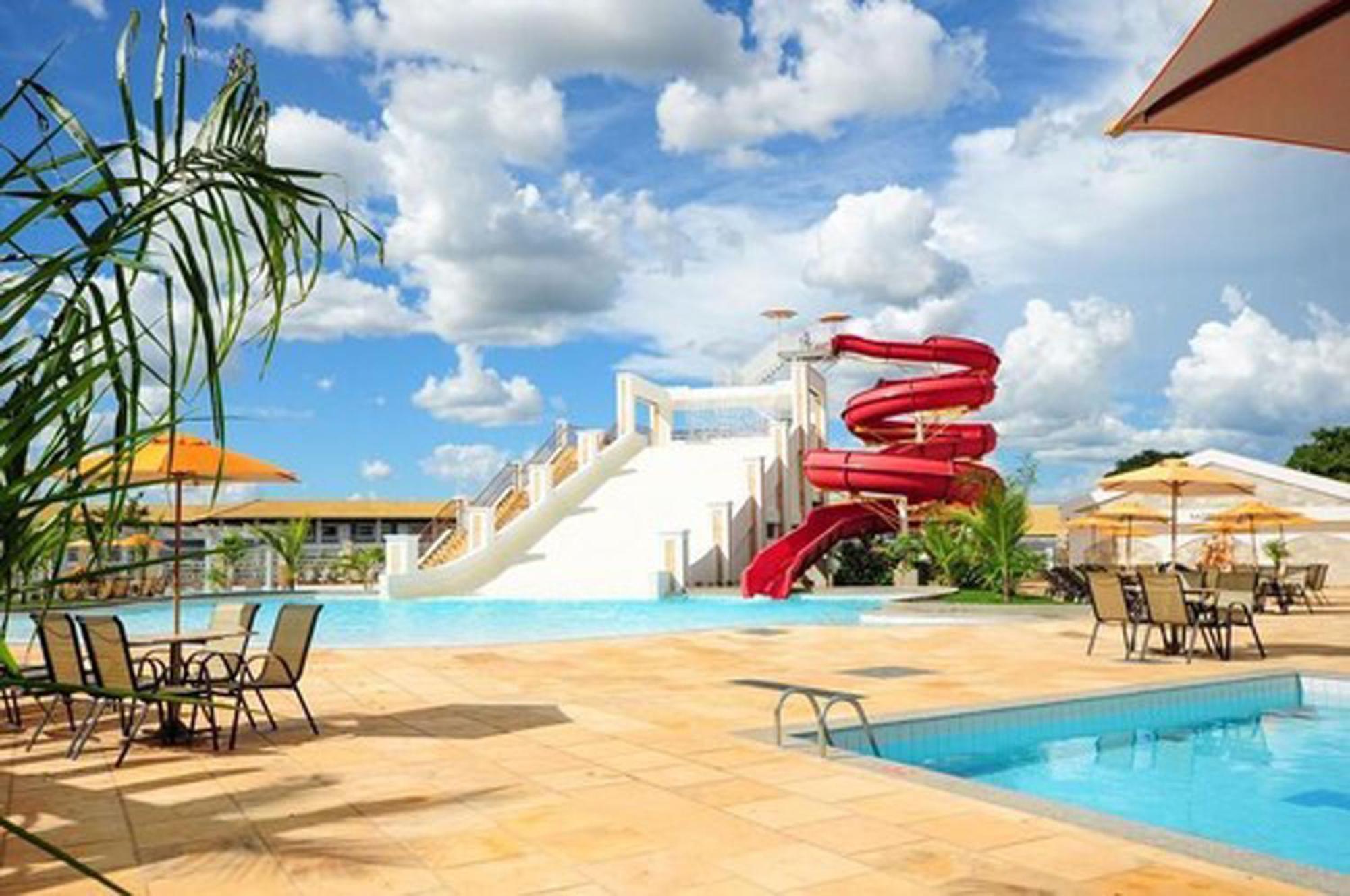 Lacqua Diroma Oficial - Diroma Acqua Park Incluido - Com Roupa De Cama E Banho Калдас-Новас Екстер'єр фото