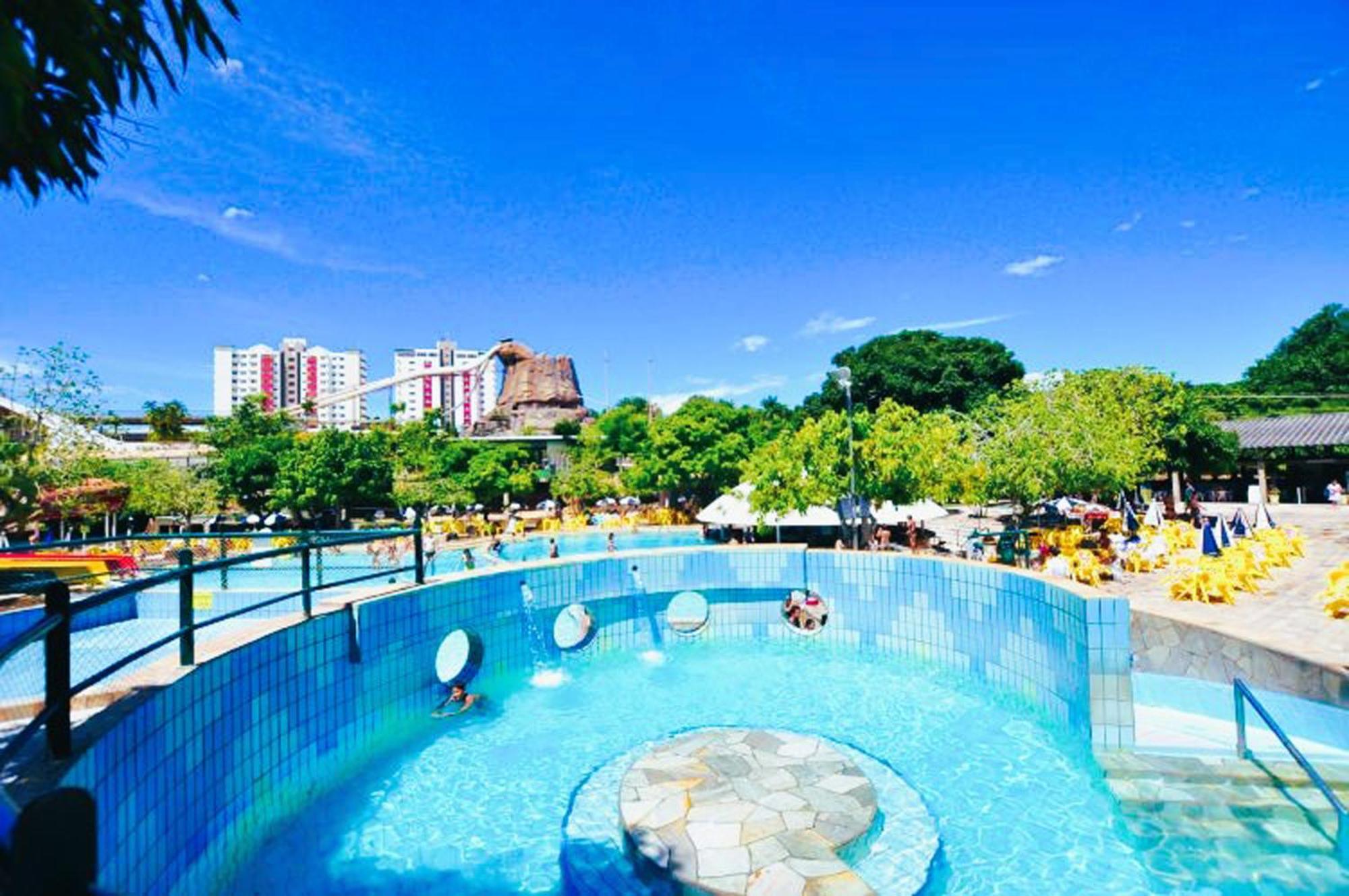 Lacqua Diroma Oficial - Diroma Acqua Park Incluido - Com Roupa De Cama E Banho Калдас-Новас Екстер'єр фото