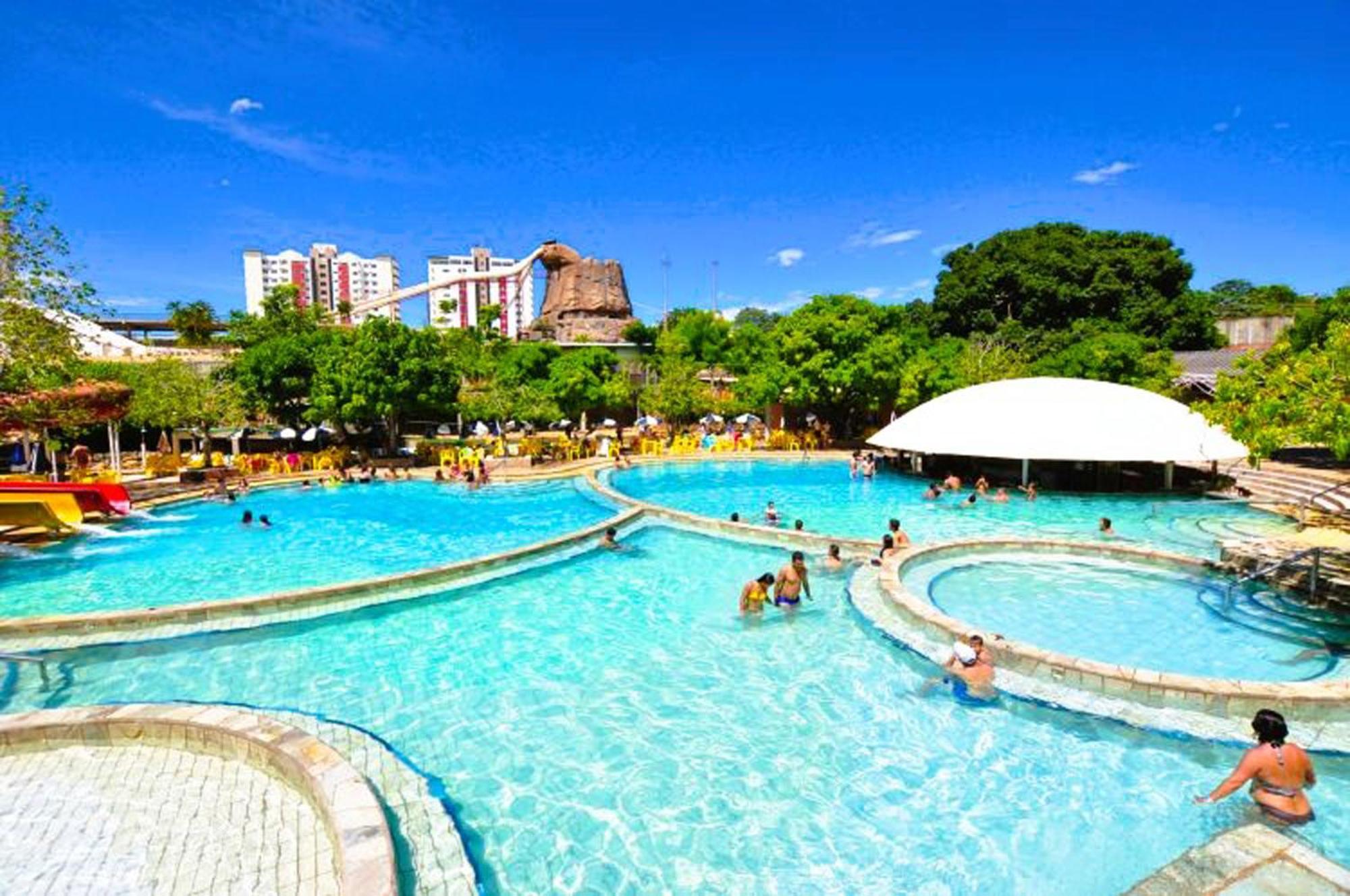 Lacqua Diroma Oficial - Diroma Acqua Park Incluido - Com Roupa De Cama E Banho Калдас-Новас Екстер'єр фото