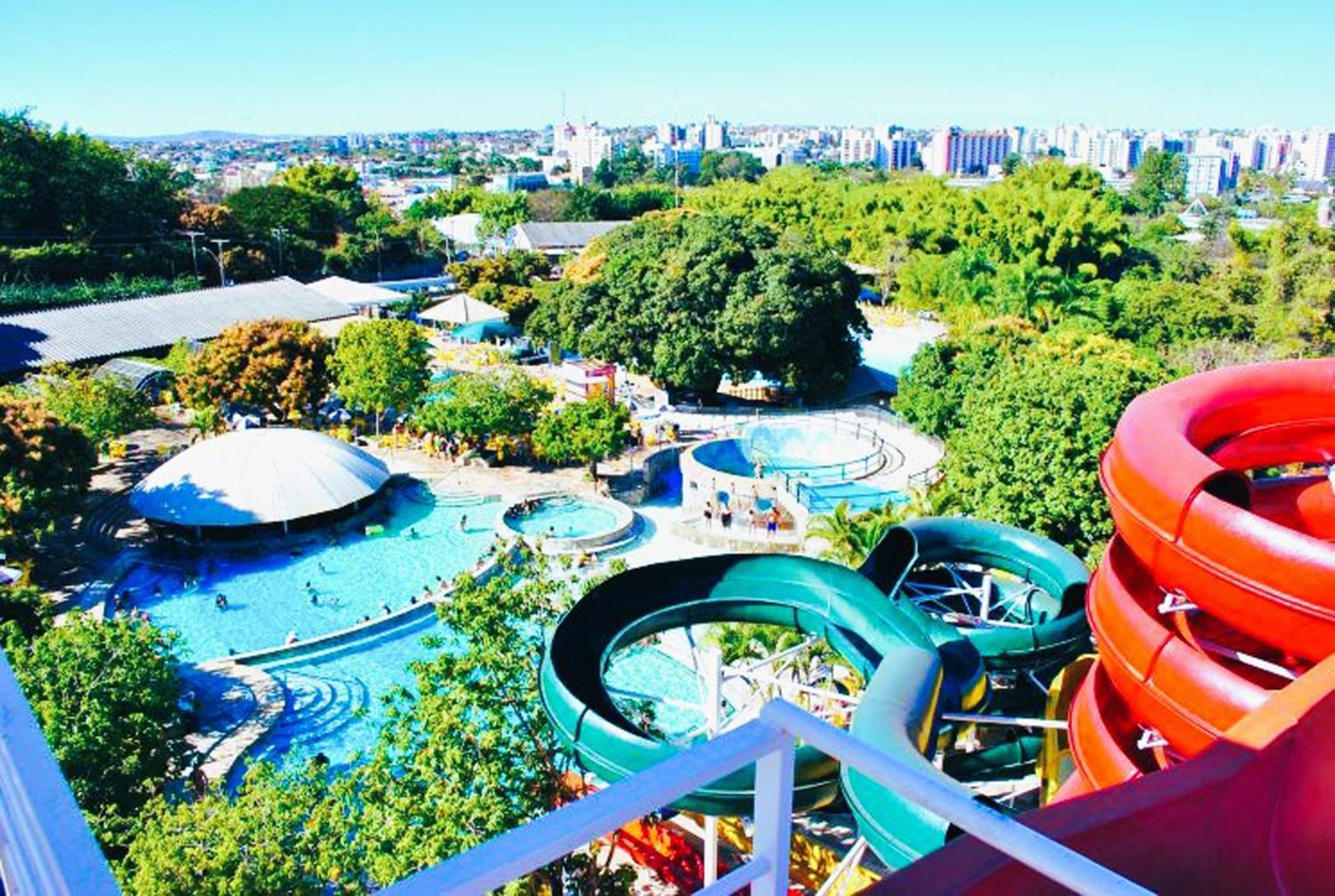 Lacqua Diroma Oficial - Diroma Acqua Park Incluido - Com Roupa De Cama E Banho Калдас-Новас Екстер'єр фото