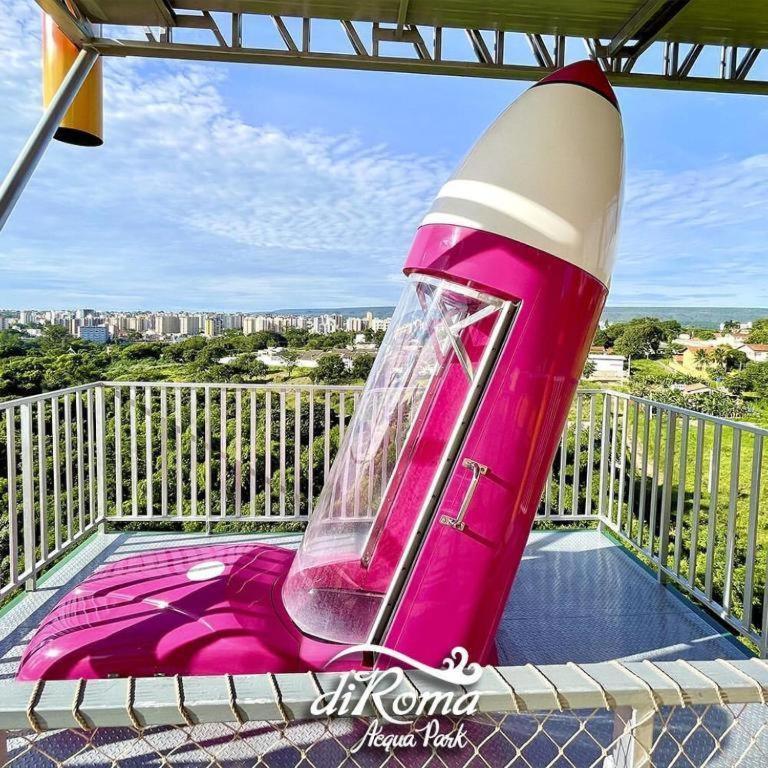 Lacqua Diroma Oficial - Diroma Acqua Park Incluido - Com Roupa De Cama E Banho Калдас-Новас Екстер'єр фото