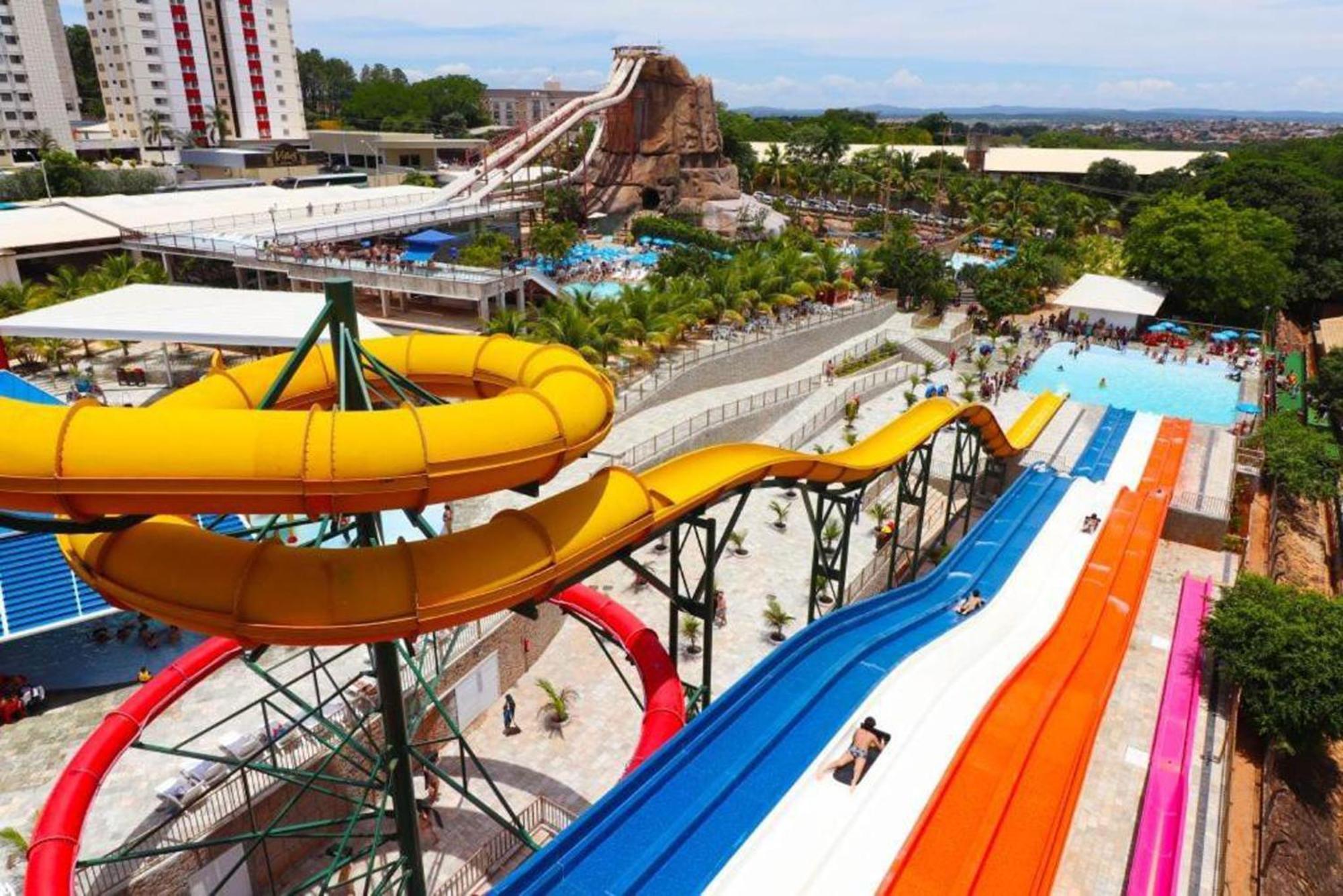 Lacqua Diroma Oficial - Diroma Acqua Park Incluido - Com Roupa De Cama E Banho Калдас-Новас Екстер'єр фото