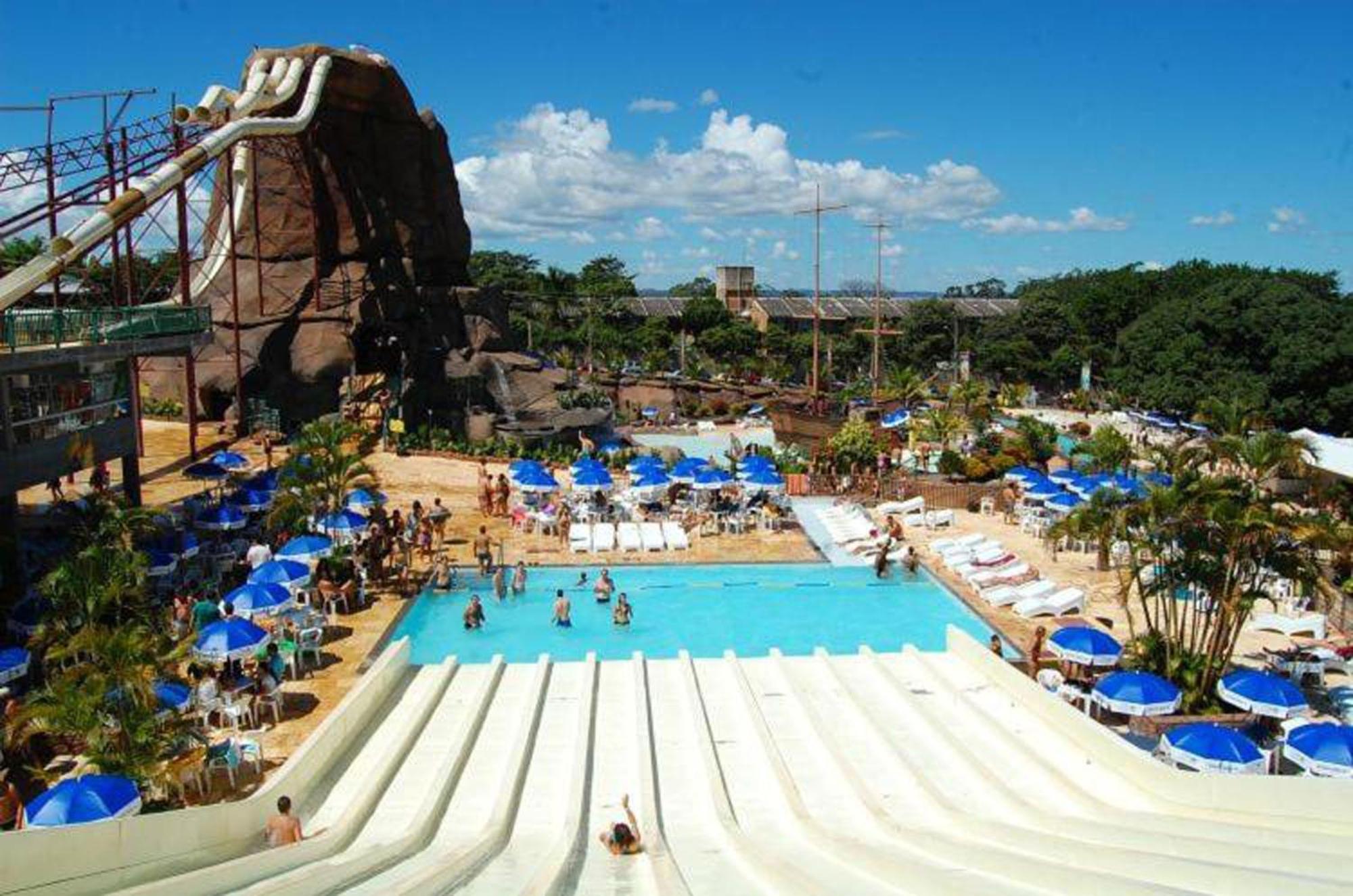 Lacqua Diroma Oficial - Diroma Acqua Park Incluido - Com Roupa De Cama E Banho Калдас-Новас Екстер'єр фото