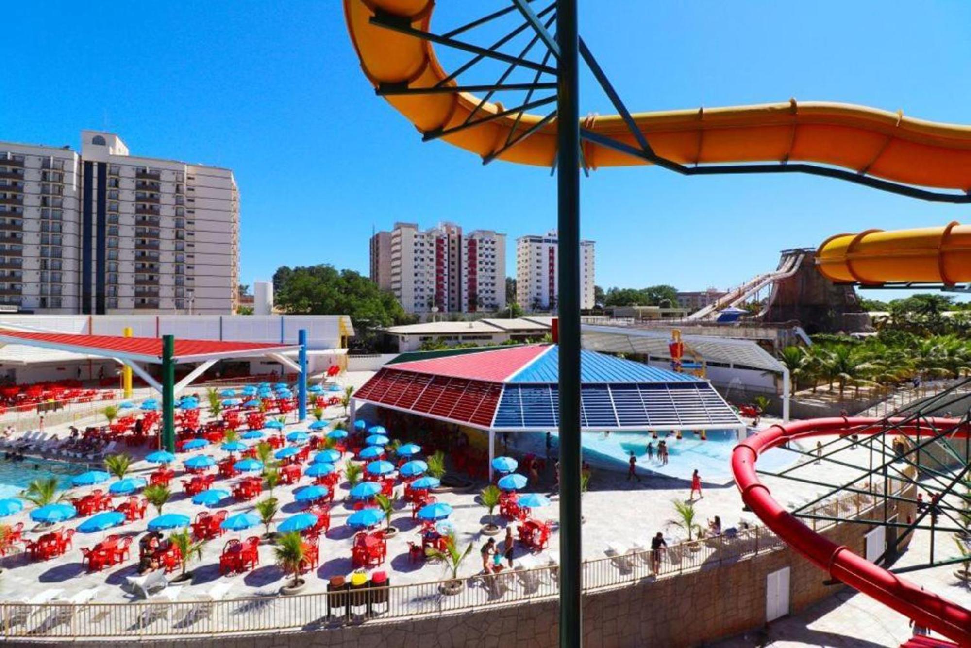 Lacqua Diroma Oficial - Diroma Acqua Park Incluido - Com Roupa De Cama E Banho Калдас-Новас Екстер'єр фото