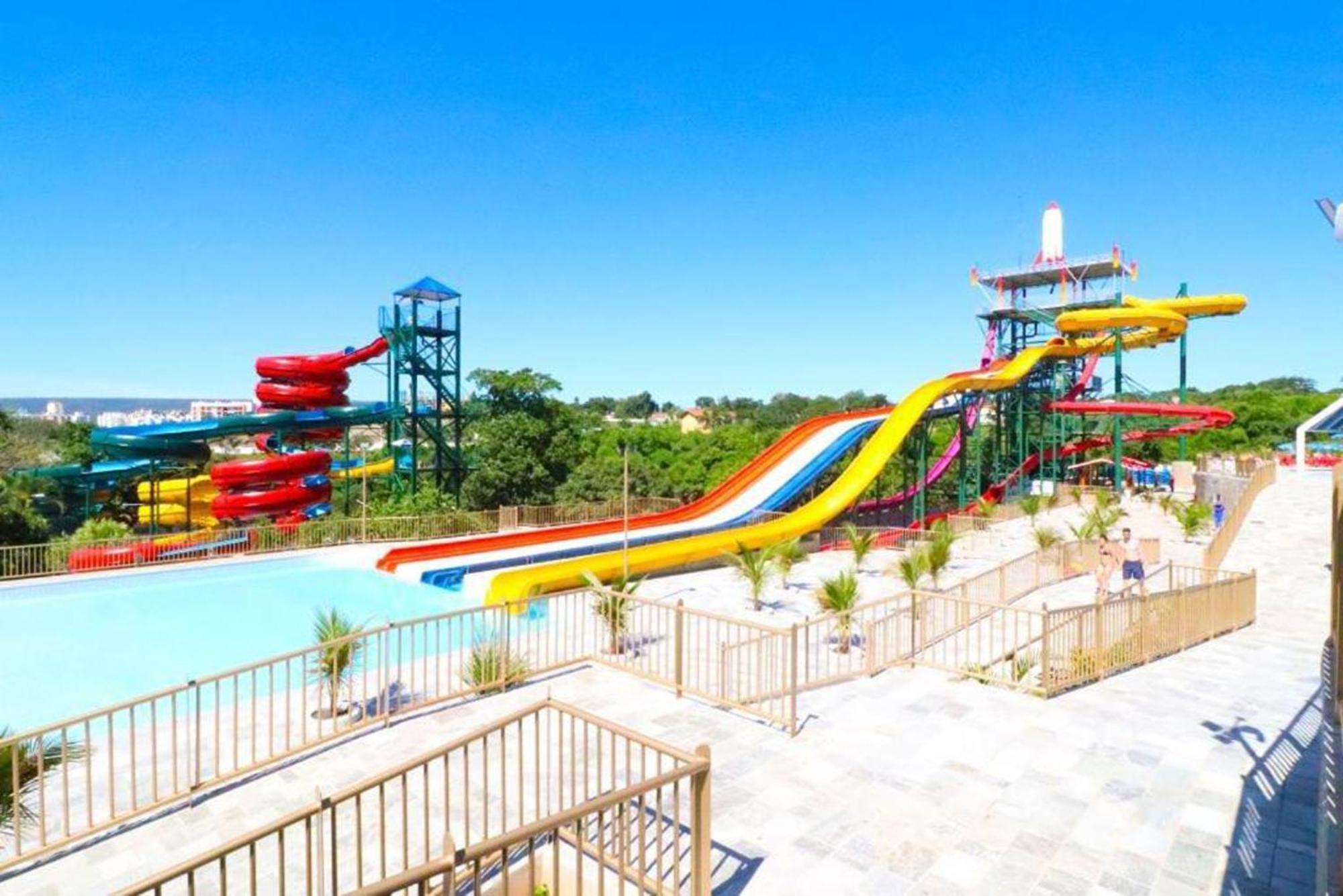 Lacqua Diroma Oficial - Diroma Acqua Park Incluido - Com Roupa De Cama E Banho Калдас-Новас Екстер'єр фото